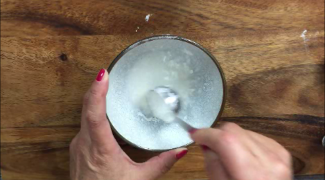 Egg Drop Soup (cornstarch mixture)
