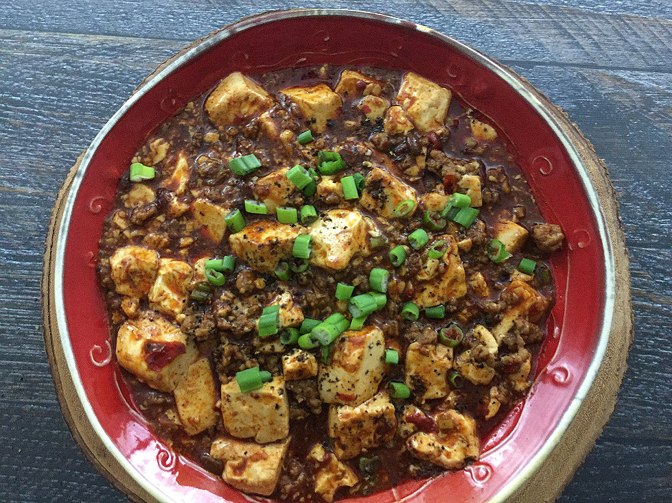 Mapo Tofu (front far) 2